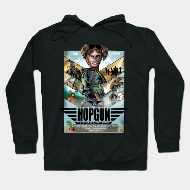 Topgun Hoodie by Popoffthepage